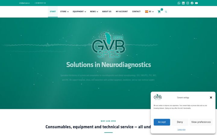 Screenshot of gvb-spes.es