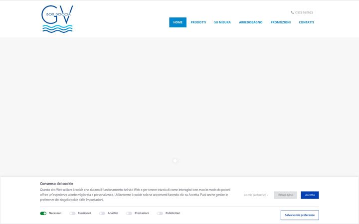 Screenshot of gvboxdoccia.it