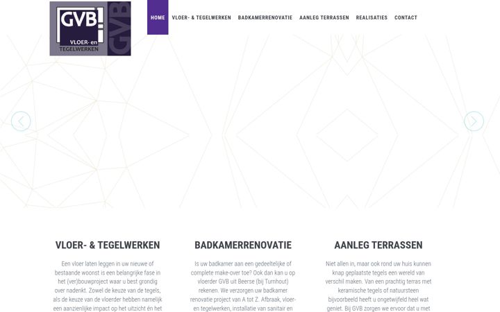 Screenshot of gvbvloerentegelwerken.be