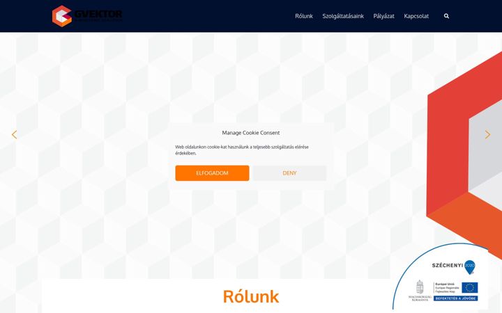 Screenshot of gvektor.hu