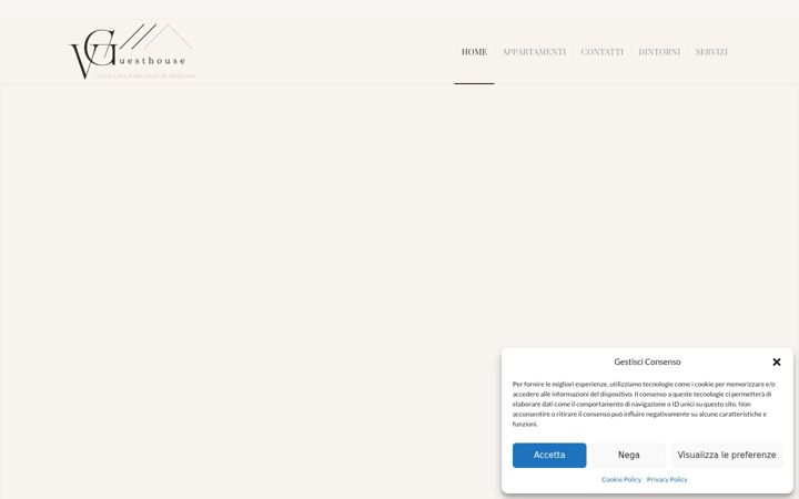 Screenshot of gvguesthouse.it