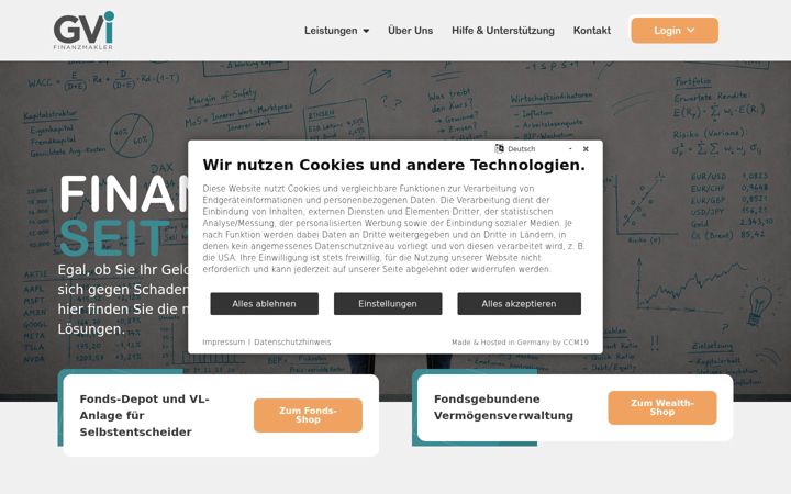 Screenshot of gvi-depot.de