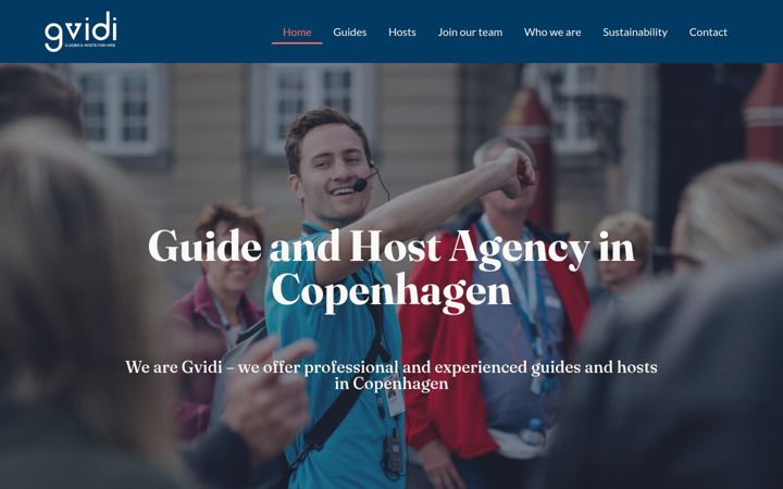 Screenshot of gvidi.dk
