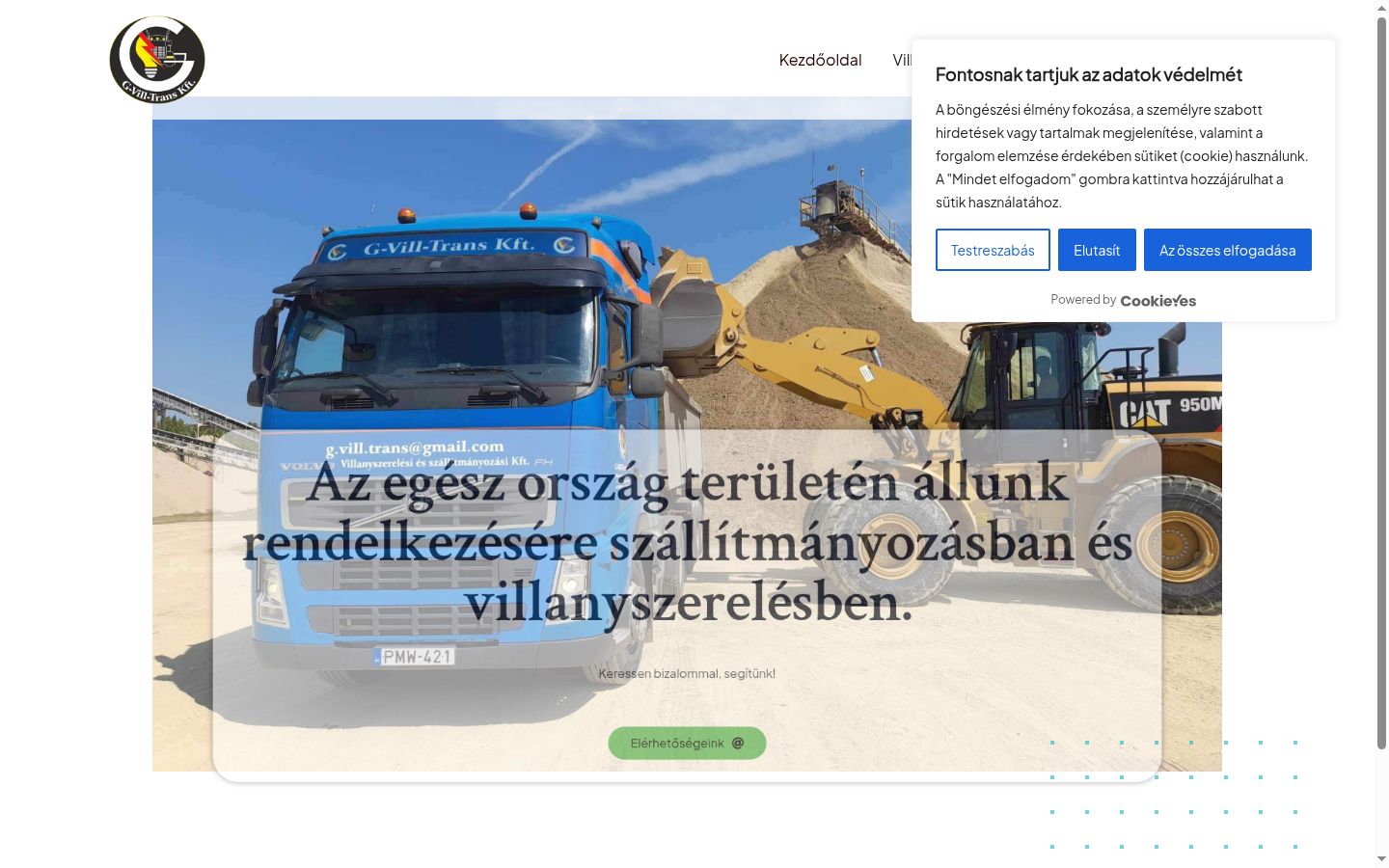 Snímek obrazovky baneru souhlasu zobrazeného před jakoukoli interakcí