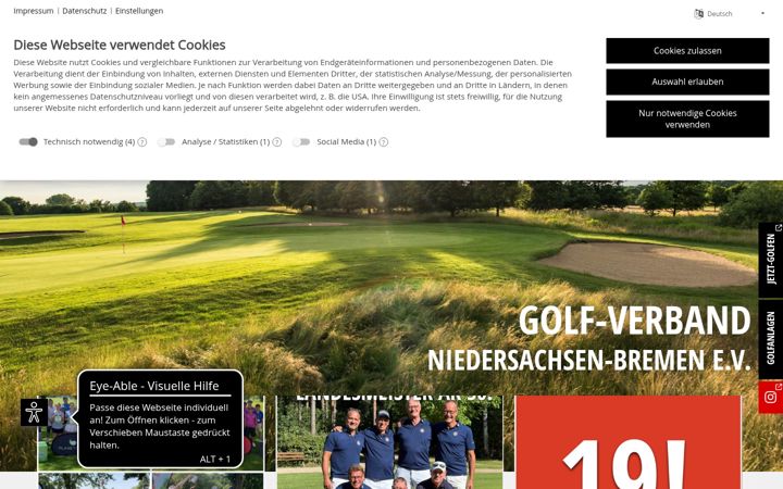 Screenshot of gvnb.de