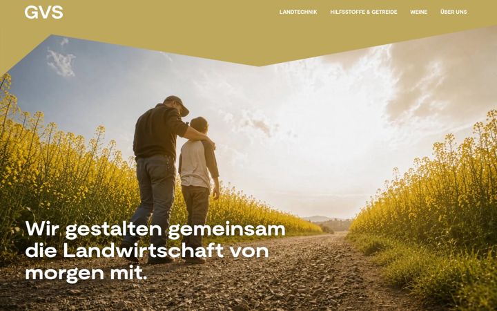 Screenshot of gvs.ch