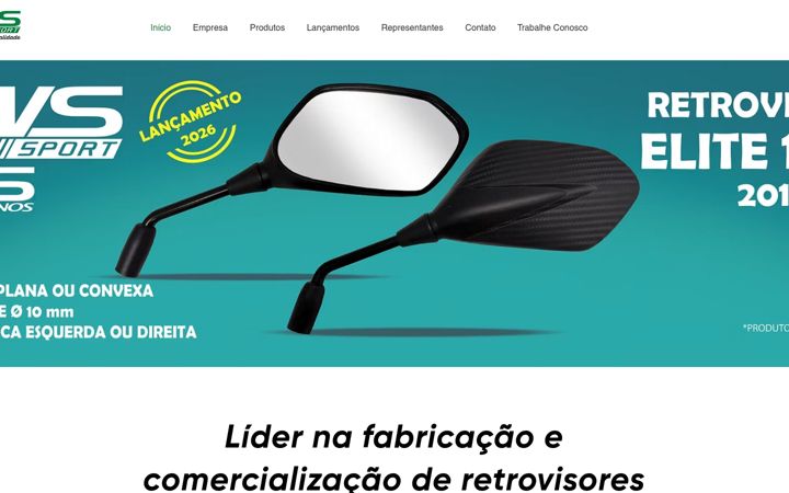 Screenshot of gvssport.com.br
