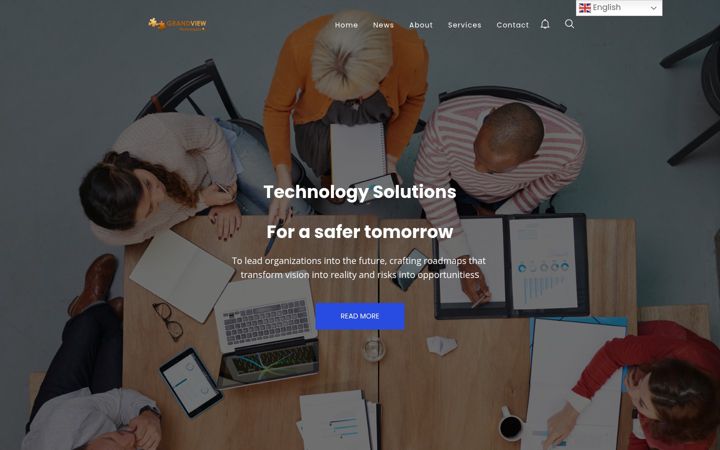 Screenshot του gvtechng.com