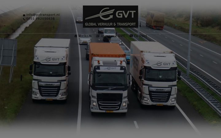 Screenshot of gvtransport.nl