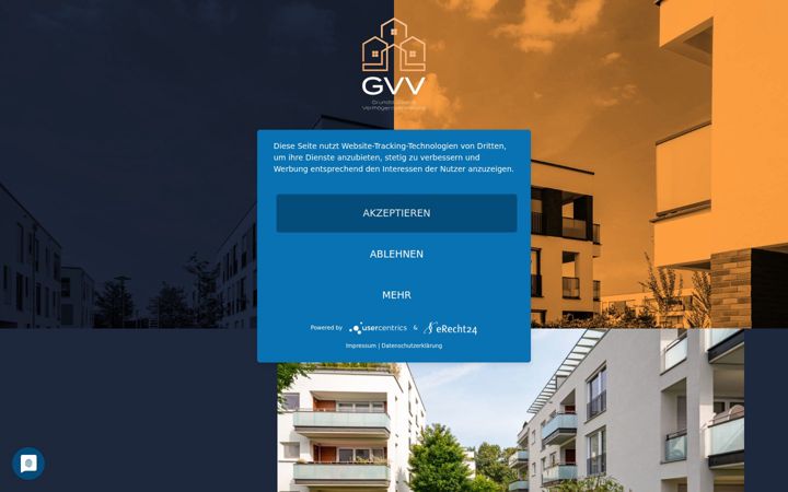 Screenshot of gvv-essen.de