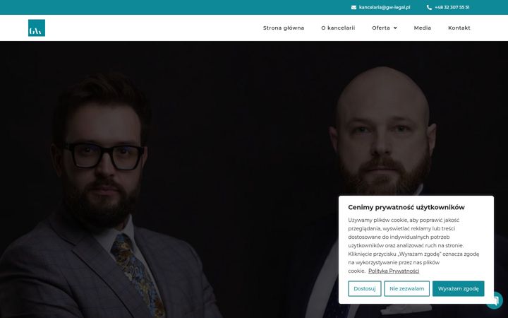 Screenshot of gw-legal.pl