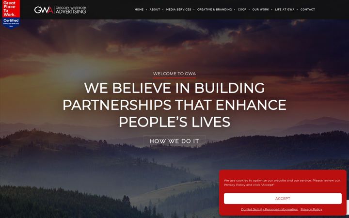 Screenshot of gwa-inc.com