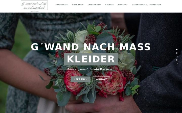 Screenshot of gwand-nach-mass-forstmair.de