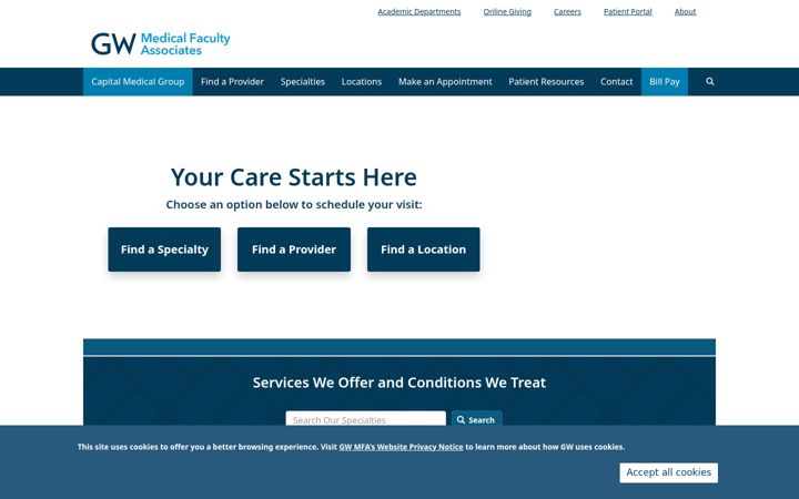 Screenshot of gwdocs.com