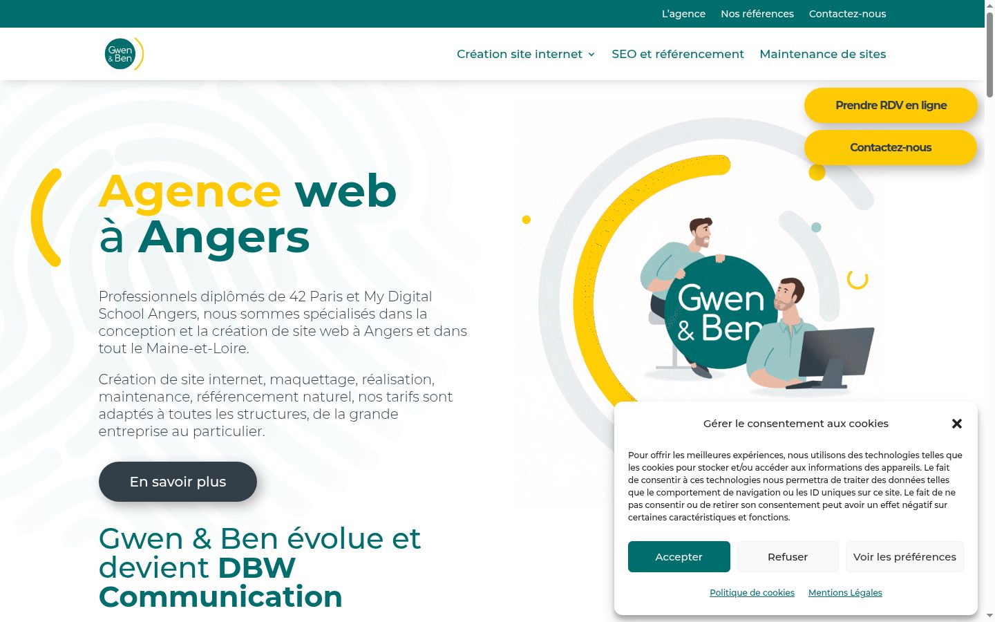 Screenshot tal-banner tal-kunsens muri qabel kwalunkwe interazzjoni