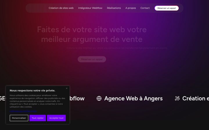 Screenshot of gwencoweb.com