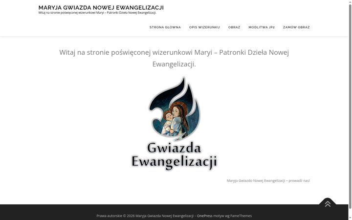 Screenshot of gwiazdaewangelizacji.pl