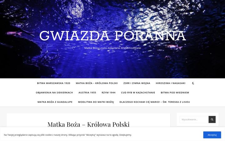Screenshot of gwiazdaporanna.pl