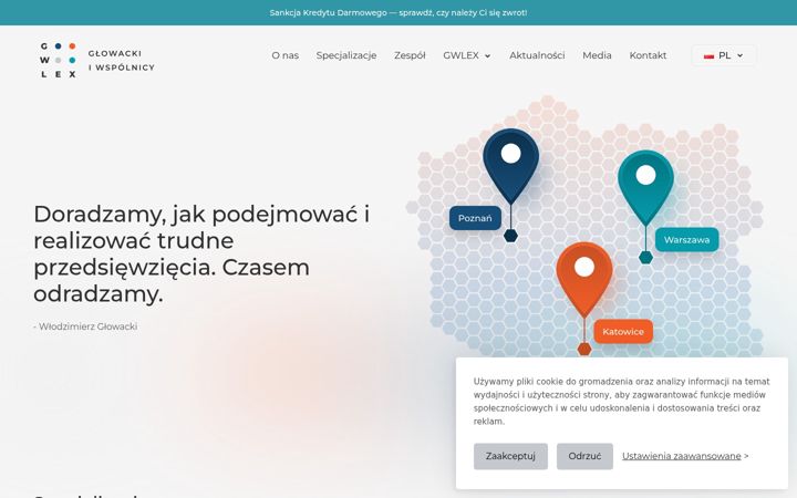 Screenshot of gwlex.pl