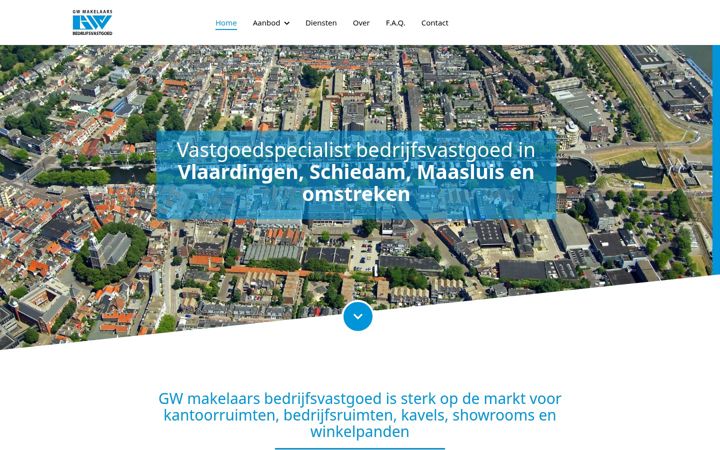 Screenshot of gwmakelaars.nl