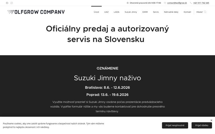 Screenshot of gwmotors.sk