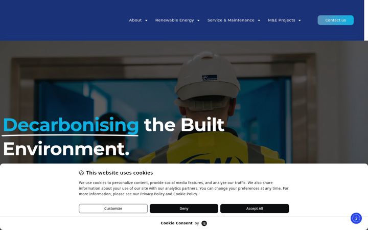 Screenshot of gwpower.co.uk