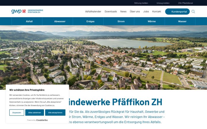 Screenshot of gwpzh.ch