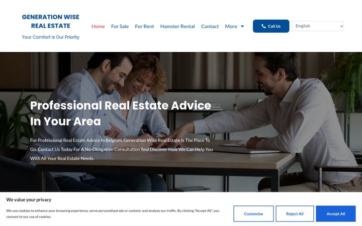 Screenshot of gwrelux.com