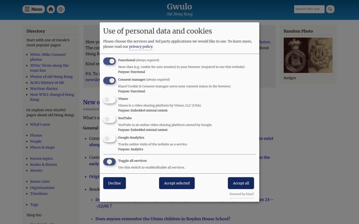 Screenshot of gwulo.com