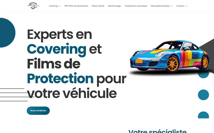 Screenshot of gx-covering.fr