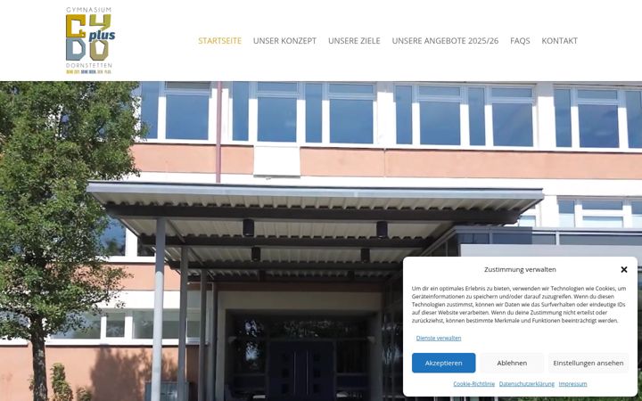 Screenshot of gydo-plus.de