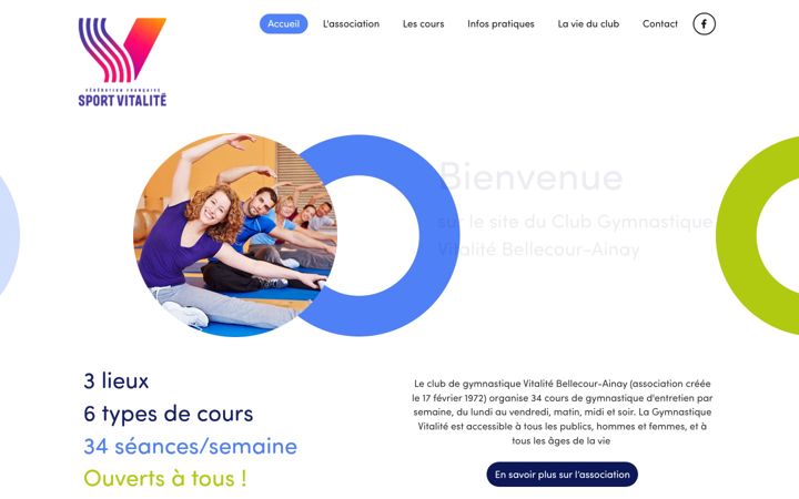Screenshot of gym-lyon2.fr