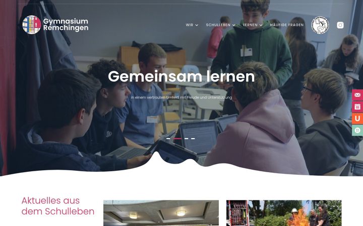 Screenshot of gym-remchingen.de