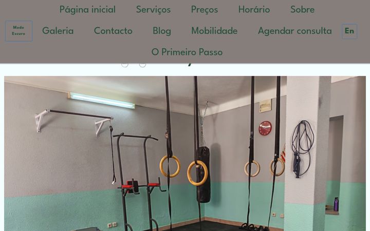 Screenshot of gymacor.pt
