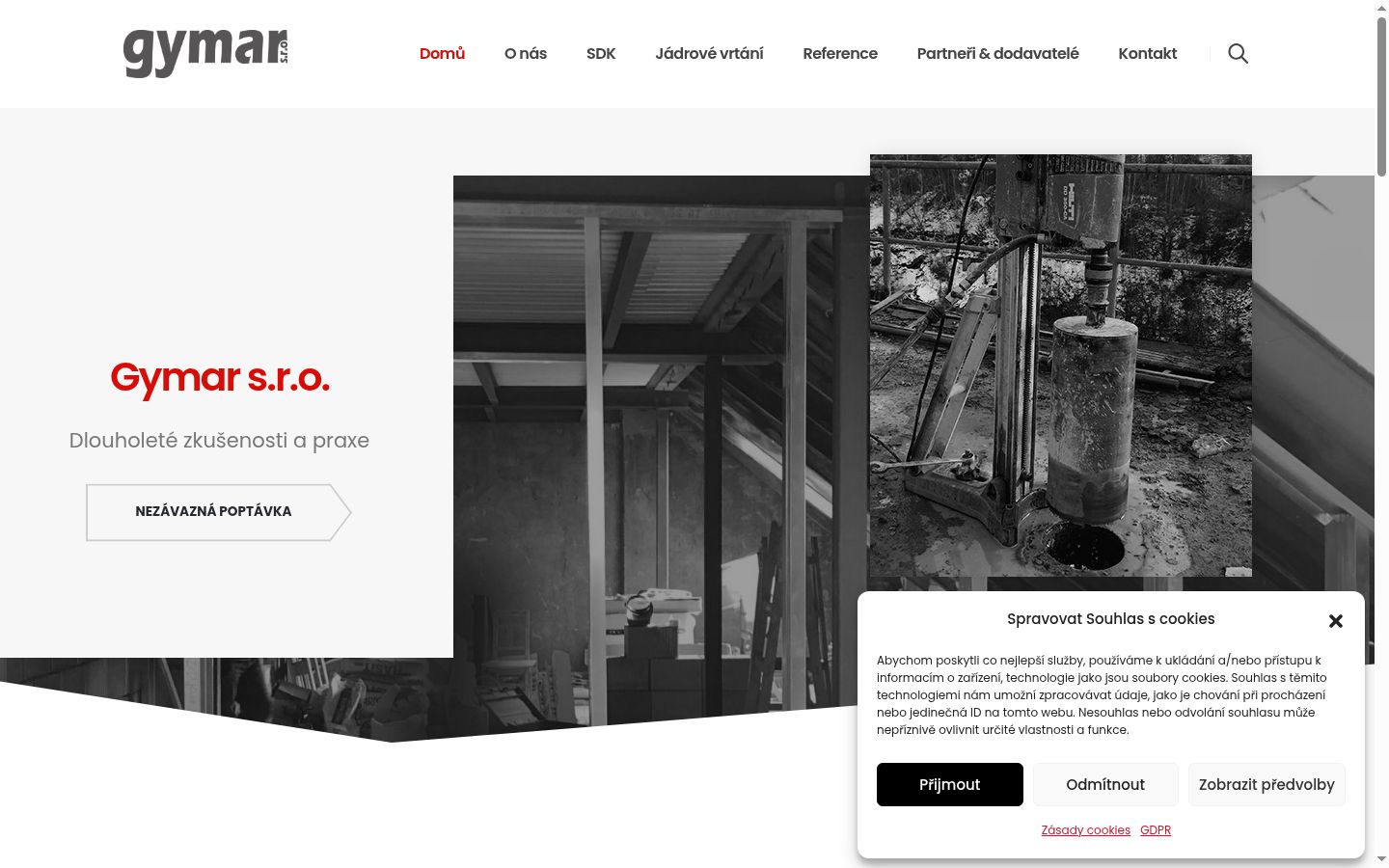 Screenshot tal-banner tal-kunsens muri qabel kwalunkwe interazzjoni