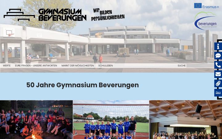 Screenshot of gymbev.de