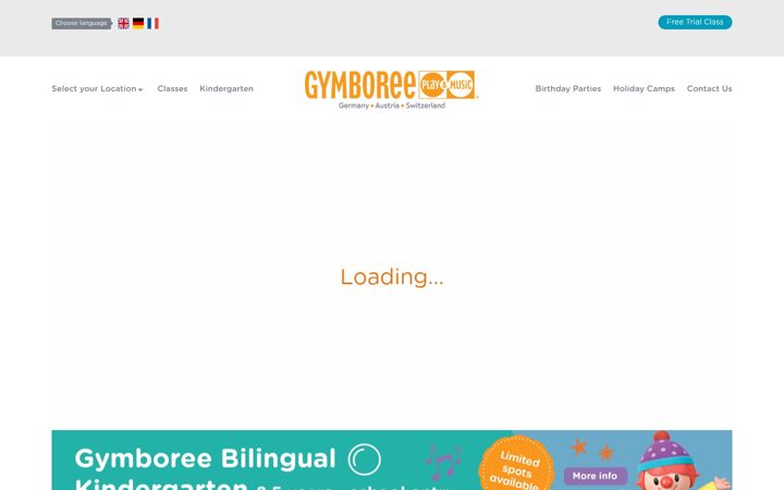 Screenshot of gymboreeclasses-dach.com