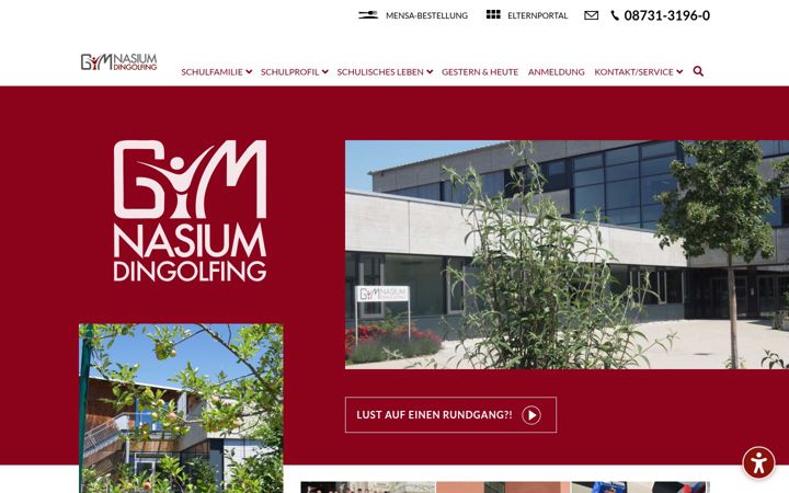 Screenshot of gymdgf.de