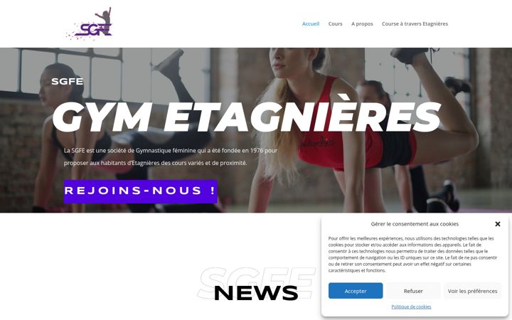 Screenshot of gymetagnieres-sgfe.ch