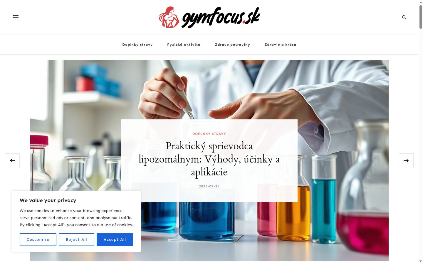 Sutikimo reklamjuostės, rodytos prieš bet kokią sąveiką, ekrano kopija