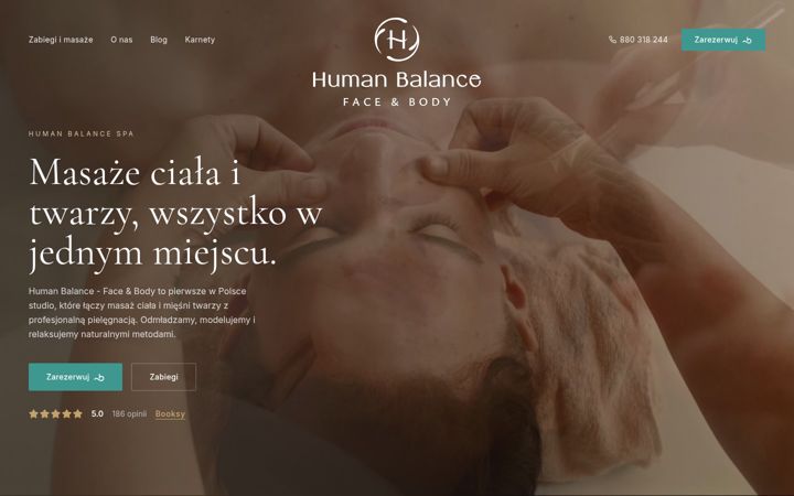 Screenshot of gymforface.pl