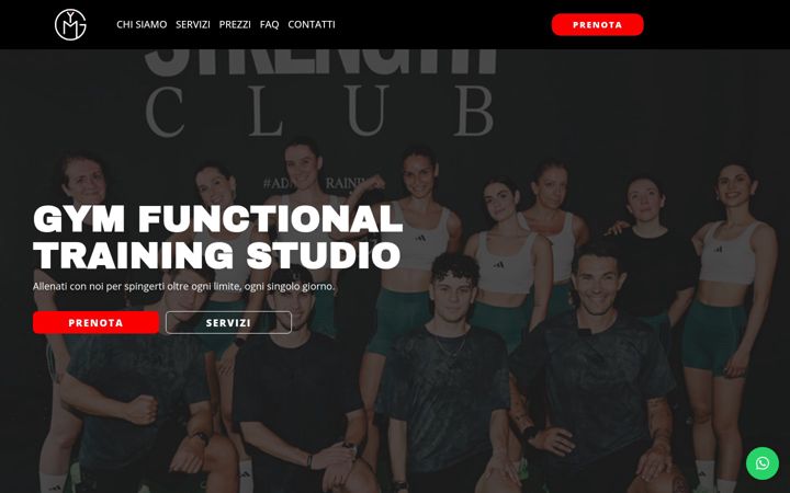 Screenshot of gymfunctionaltraining.it