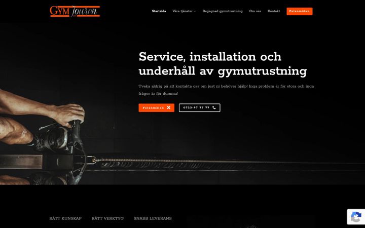 Screenshot of gymjouren.se