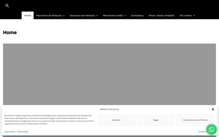 Screenshot of gymleco.it
