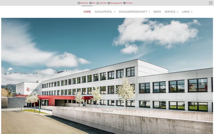 Screenshot of gymnasium-admont.at