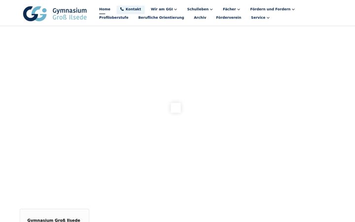 Screenshot of gymnasium-gi.de