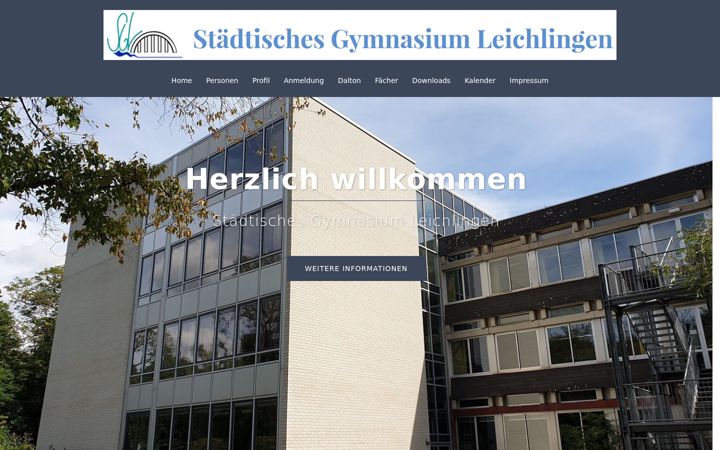 Screenshot of gymnasium-leichlingen.de