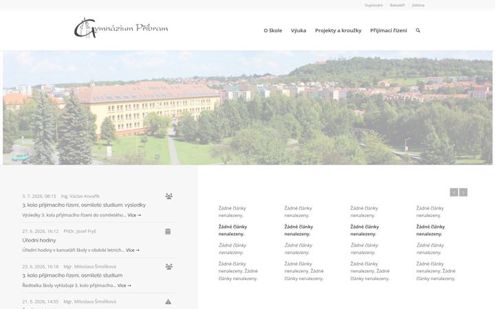 Screenshot of gympb.eu