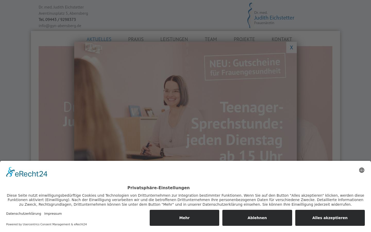 Zrzut ekranu banera zgody wyświetlanego przed jakąkolwiek interakcją
