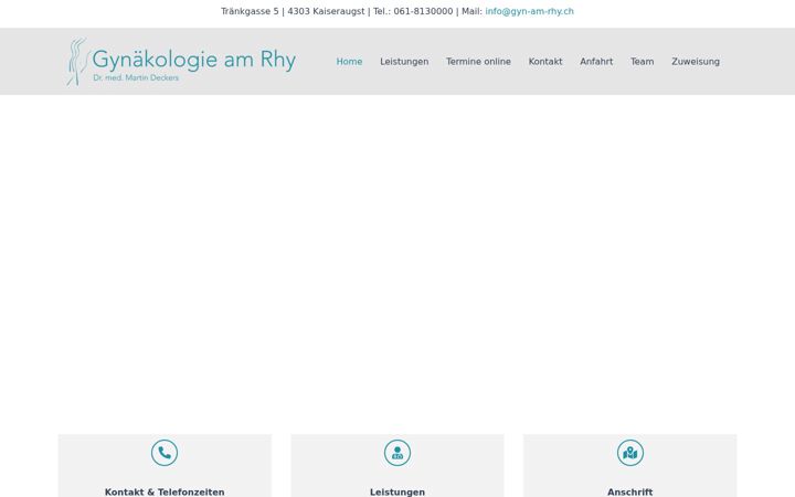 Screenshot του gyn-am-rhy.ch